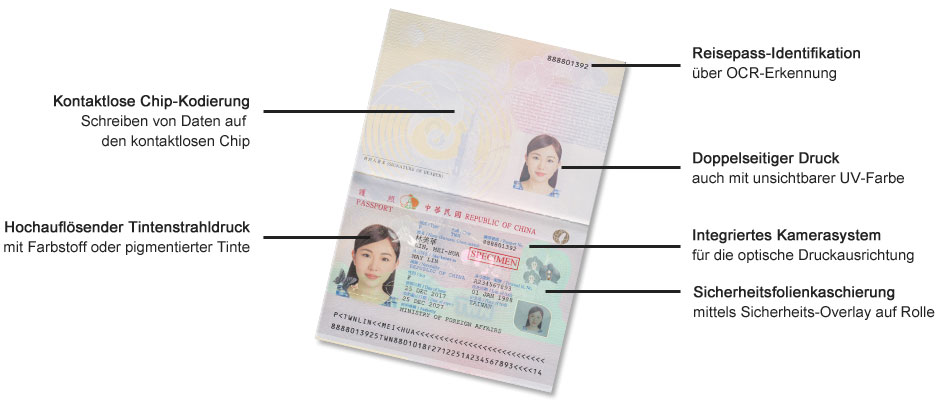 Taiwanischer Reisepass