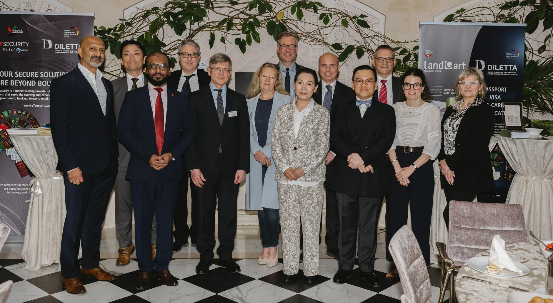 Group photo of the security experts