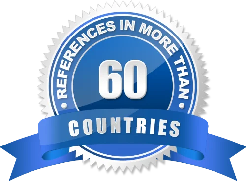 Reference in more than 60 Countries